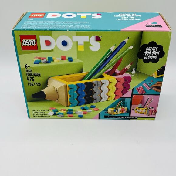 NEW LEGO DOTS PENCIL HOLDER SET 40561 Unopened - Sealed Promo New. - Picture 1 of 8